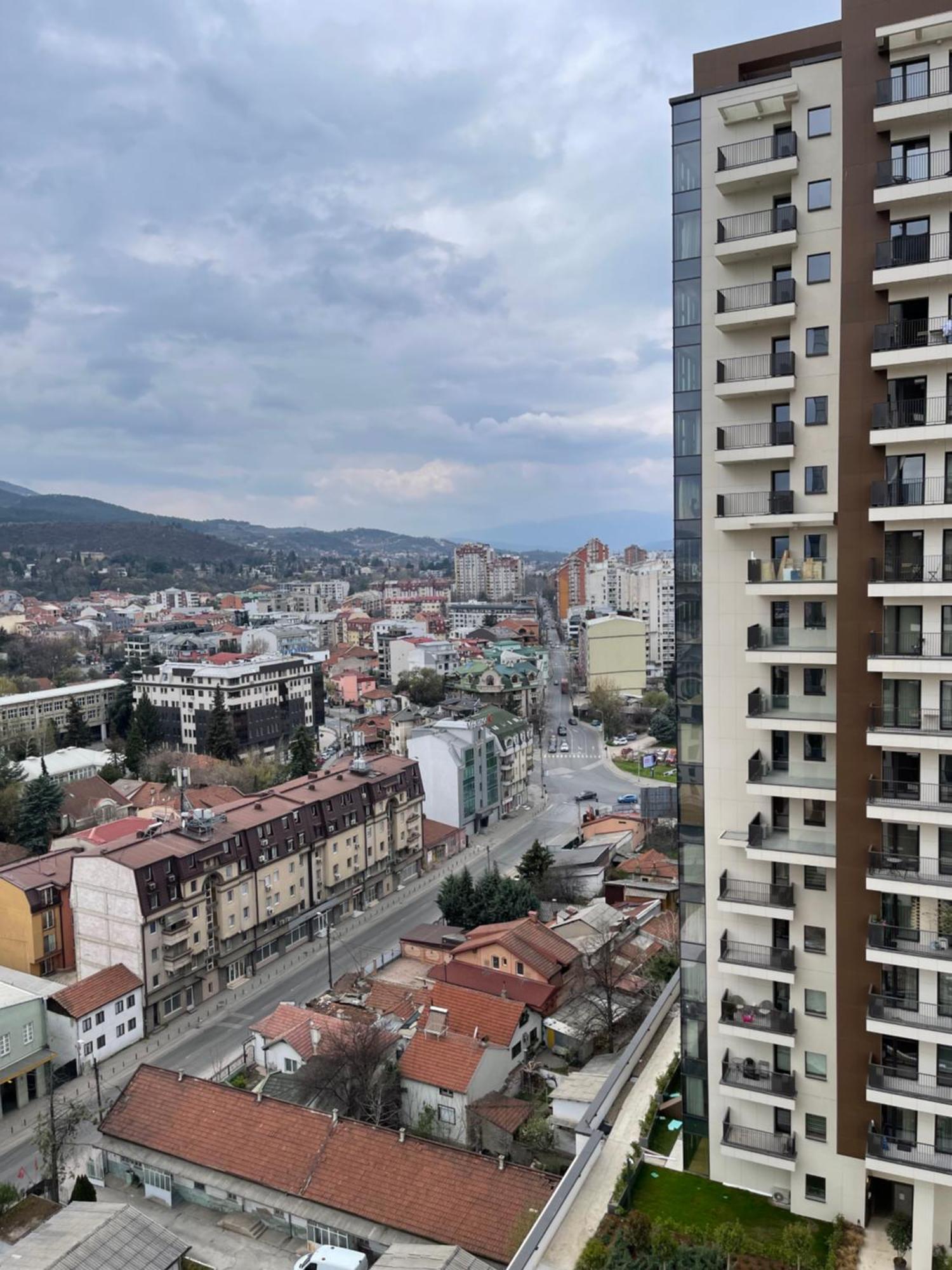 180° View Apartment In Diamond Building Skopie Exterior foto